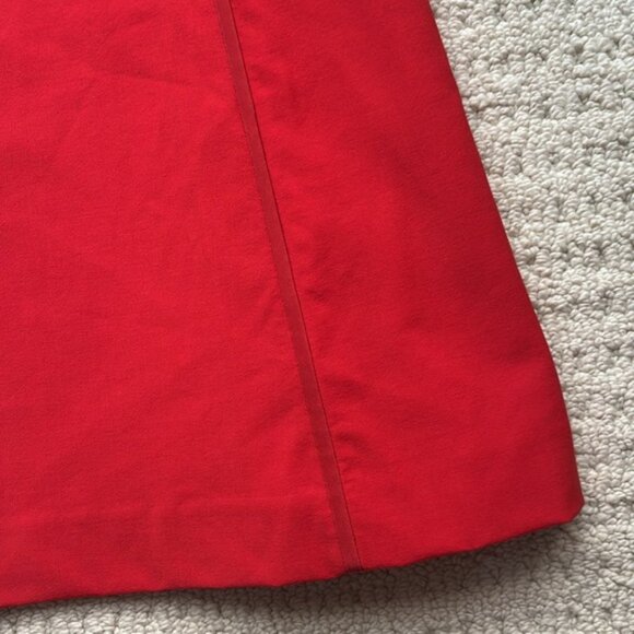 Tory Burch Women's Red Wool Sleeveless Sheath Dress Size 6 - Picture 4 of 14